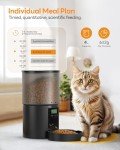 Smart Automatic Cat Feeder with Voice Recorder 4L