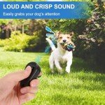 BARKIE Dog Training Clicker with Finger Ring - 2 Pack