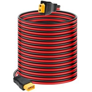 30FT XT60 Extension Cable for Solar Power Stations