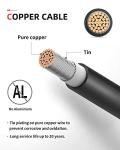 BougeRV 30FT 10AWG Solar Extension Cable Kit