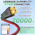 Vansdon 30FT XT60 Solar Charging Extension Cable