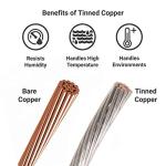 Newpowa 10AWG Solar Extension Cables with Connectors