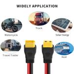 30FT XT60 Extension Cable for Solar Power Stations