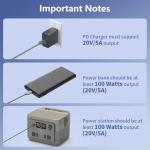 10FT Starlink Mini USB C to DC Power Cable