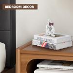 Abstract Feminine Reading Statue for Home Decor