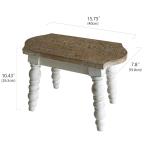 Farmhouse Wooden Step Stool for Adults and Plants