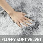 Large Soft Tie-Dyed Shag Area Rug for Home