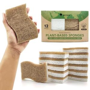 Eco-Friendly Dish Sponges - Pack of 12