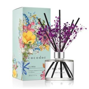 Garden Lavender Reed Diffuser with Preserved Flowers