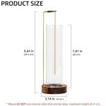 GARMOLY Detachable Glass Incense Holder with Ease