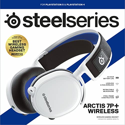 SteelSeries Arctis 7P+ Wireless Headset for PS4/PS5