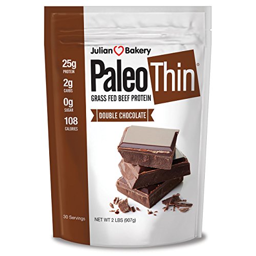 Paleo Protein Double Chocolate Powder (2lbs) (2 Carbs) (30 Servings) (Grass Fed Beef)