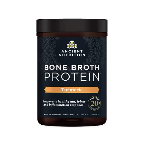 Real Bone Broth Protein Powder: Turmeric, 20g Per Serving