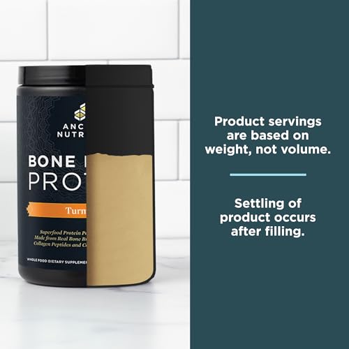 Real Bone Broth Protein Powder: Turmeric, 20g Per Serving