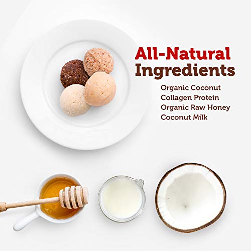 Paleo Angel Power Balls Healthy Paleo Approved Gluten Free Protein Snack Bars (Variety 4-Pack)