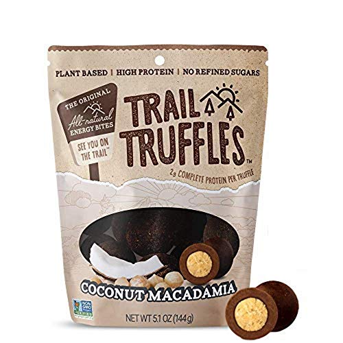 Trail Truffles Coconut Macadamia Protein Bites (Single Pack)