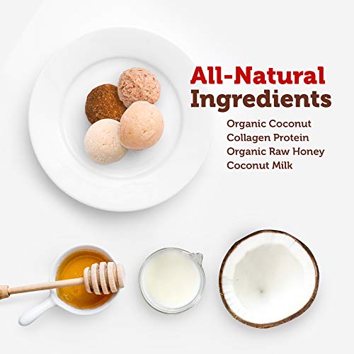 Paleo Angel Power Balls Healthy Paleo Approved Gluten Free AIP Protein Snack Bars (AIP Variety 4-Pack)