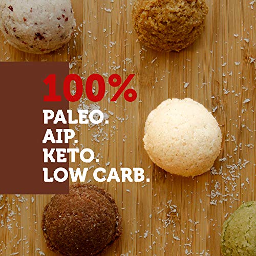 Paleo Angel Power Balls Healthy Paleo Approved Gluten Free AIP Protein Snack Bars (Lemon Cream 4-Pack)