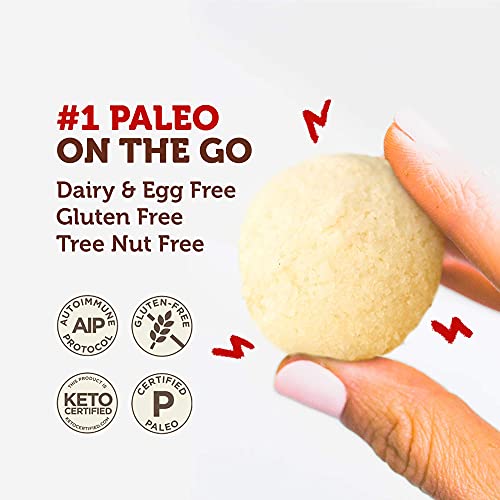 Paleo Angel Power Balls Healthy Paleo Approved Gluten Free AIP Protein Snack Bars (Lemon Cream 4-Pack)