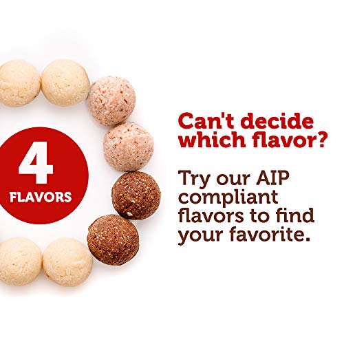 Paleo Angel Power Balls Healthy Paleo Approved Gluten Free AIP Protein Snack Bars (AIP Variety 4-Pack)