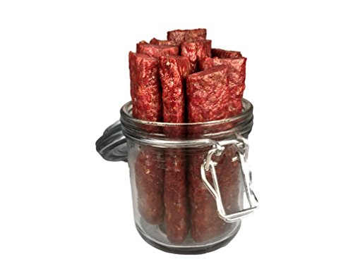 Sugar Free Keto Snacks Grass Fed Beef Bars (144-Count)