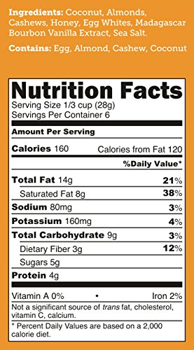 Bubbas Fine Foods Bourbon Vanilla | Paleo Granola