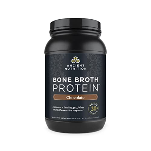 Ancient Nutrition Chocolate Bone Broth Protein Powder (40 Servings)