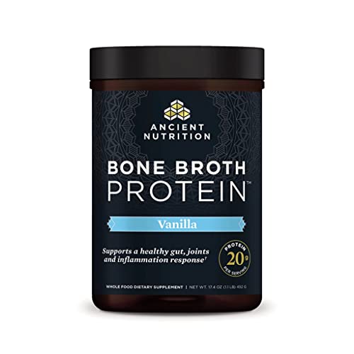 Vanilla Protein Powder with Real Chicken and Beef Bone Broth