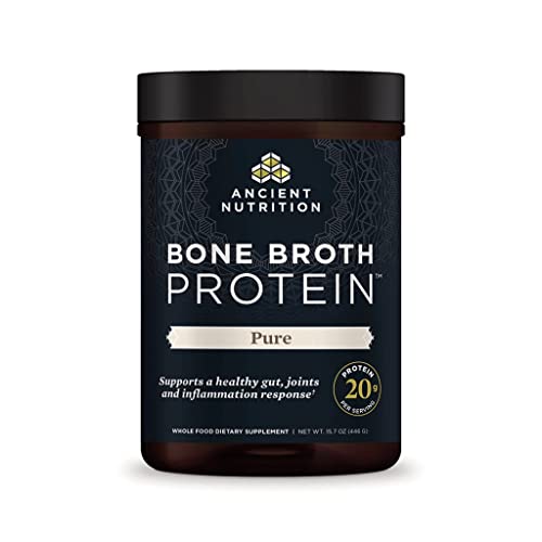 Real Bone Broth Protein Powder, Unflavored - 20g Protein