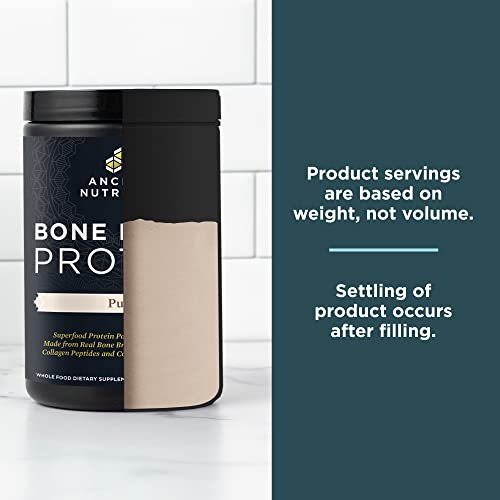Real Bone Broth Protein Powder, Unflavored - 20g Protein