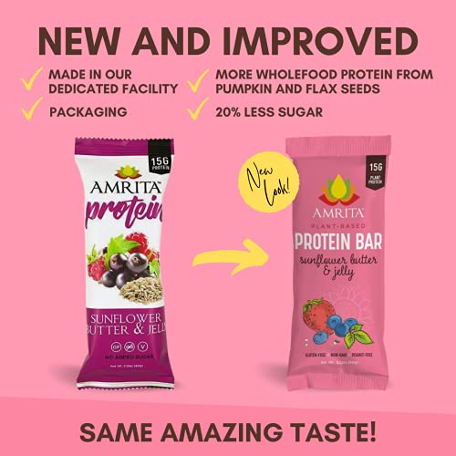 KETO and Paleo Friendly Nut Free Protein Bars (Sunflower Butter and Jelly)