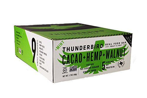 Cacao Hemp Walnut Thunderbird Bars - Box of 15