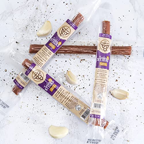 Mission Meats Whole30 Gift Box Variety Box Sugar Free Keto Snacks Grass Fed Beef Sticks Whole 30 Paleo Healthy Snacks Snack Box Meat Sticks Beef Jerky Zero Sugar Protein Snacks Meat Gift Basket Stocking Stuffer