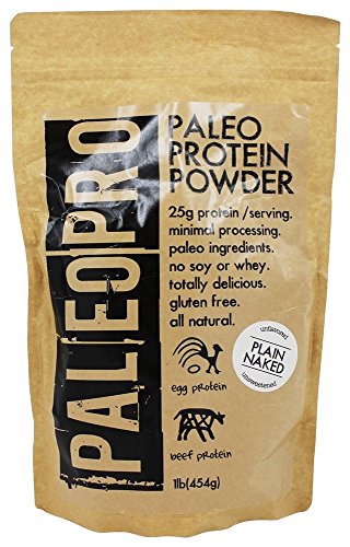 PaleoPro Protein Powder (Plain Naked 1lb.) Grass-Fed, Pastured, Cage-Free Protein | Gluten Free, Dairy Free. No Sugar, Soy, Grains or Net Carbs | Paleo & Keto Friendly (15 Servings)