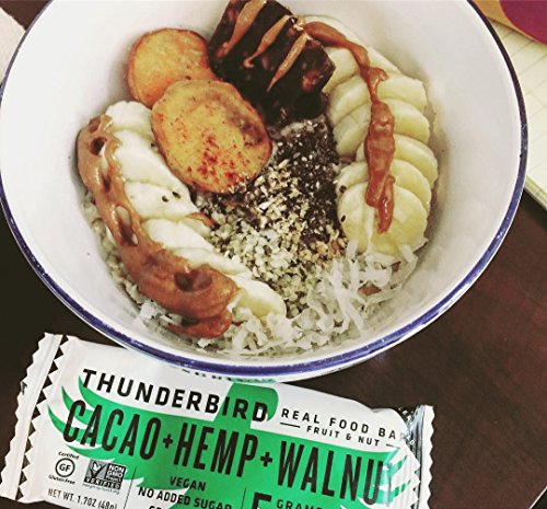 Cacao Hemp Walnut Thunderbird Bars - Box of 15