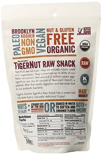 Organic Raw Tigernuts (12 oz) -> Pure Organic Tigernuts (12 oz)