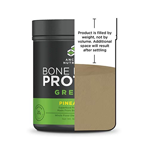 Ancient Nutrition Pineapple Greens Protein Powder - 20 Servings