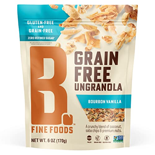 Bourbon Vanilla Coconut Granola: Gluten-Free, Keto-Friendly (6 oz, 6 Pack)