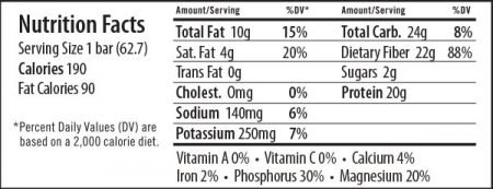 Paleo Protein Bar? (Chocolate Mint) 12 Bars in Single Box (20g Grass-Fed Beef) (2 Net Carbs) w/Organic Prebiotics