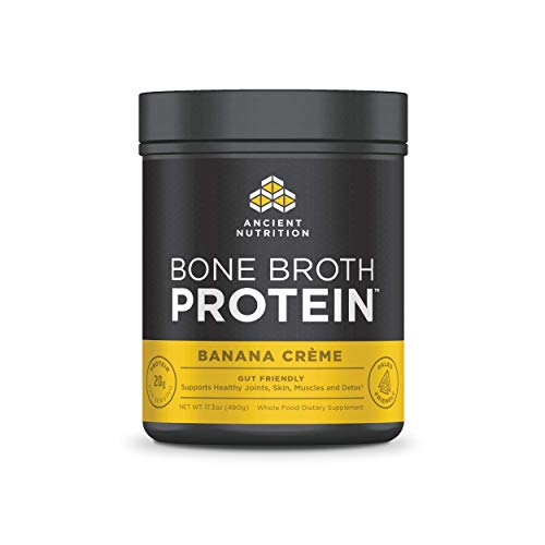 Ancient Nutrition Bone Broth Protein, Banana Creme Flavor