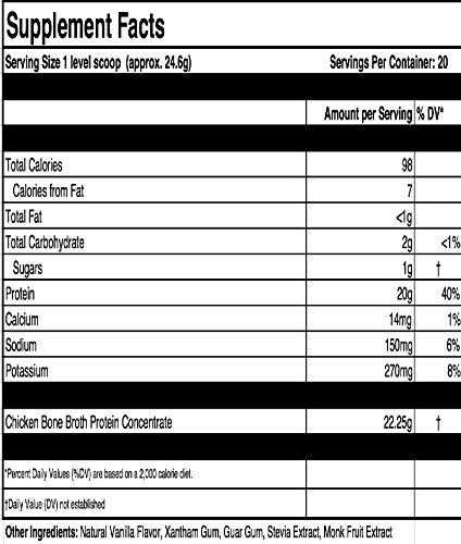Bone Broth Protein - Vanilla 3 Pack