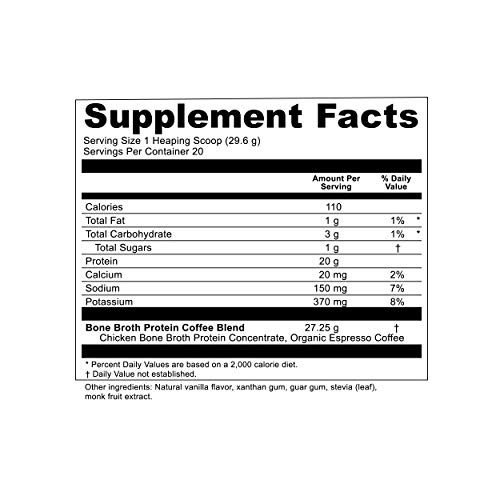 Zesty Ancient Nutrition Bone Broth Protein Powder, 20g