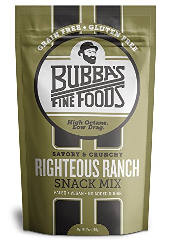 Bubbas Fine Foods Righteous Ranch Paleo Snack Mix