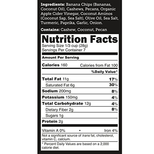 Paleo Snack Mix Bubbas Fine Foods Variety Pack, 3 Flavors,7 Ounce,(Pack of 3)