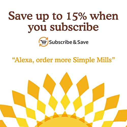 Simple Mills Almond Flour Crackers, Black Cracked Pepper - Gluten Free, Vegan, Healthy Snacks, Plant Based, 4.25 Ounce (Pack of 3)