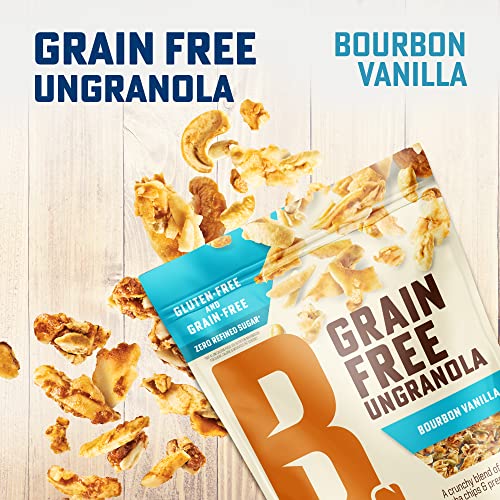 Bourbon Vanilla Coconut Granola: Gluten-Free, Keto-Friendly (6 oz, 6 Pack)