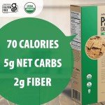 Julian Bakery Paleo Thin Crackers (Salt-Pepper) (Organic)(Low Carb)(Grain-Free)(Gluten-Free) (1 Pack)