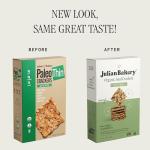 Julian Bakery Paleo Thin Crackers (Salt-Pepper) (Organic)(Low Carb)(Grain-Free)(Gluten-Free) (1 Pack)