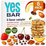 6-Bar Sampler Pack - Gourmet Gluten-Free, Low Sugar, Paleo Snack Bar (Pack of 6, 1.4 oz.)