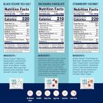 6-Bar Sampler Pack - Gourmet Gluten-Free, Low Sugar, Paleo Snack Bar (Pack of 6, 1.4 oz.)